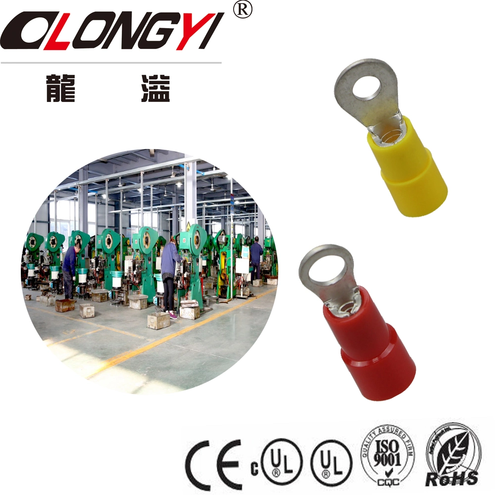 Longyi Non-Insulated Spade Type Crimp on Connectors Wire Terminal