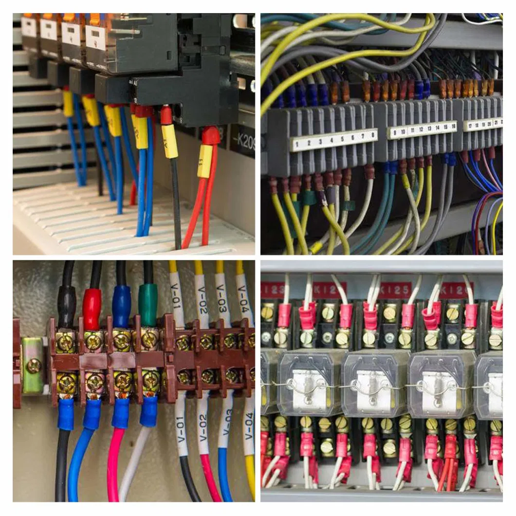 Insulated Electrical Cord End Connectors Wire Fork Terminal