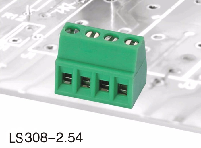 2.54mm Ce/RoHS Certification PCB Screw Terminal Block 308