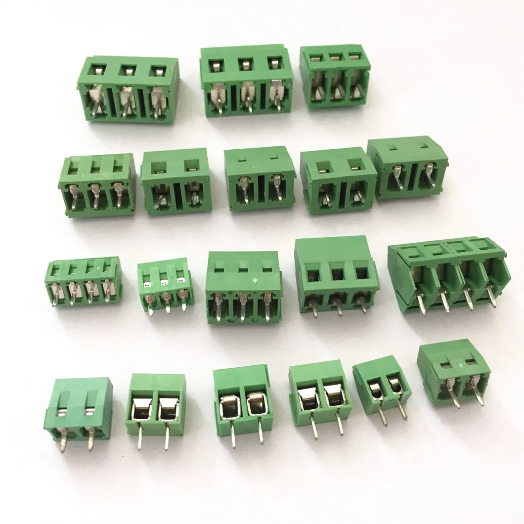 3.5mm Pitch 2 Pin Way Straight PCB Screw Terminal Block