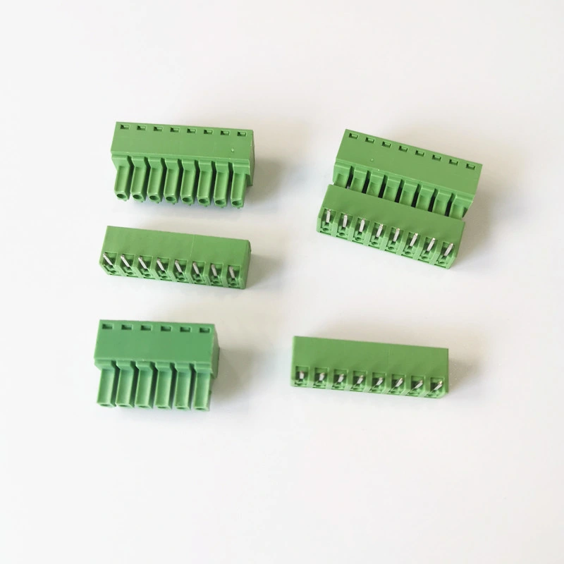 6-Pin 5PCS 2.54mm Pitch Panel PCB Mount Screw Terminal Block Connector Dt