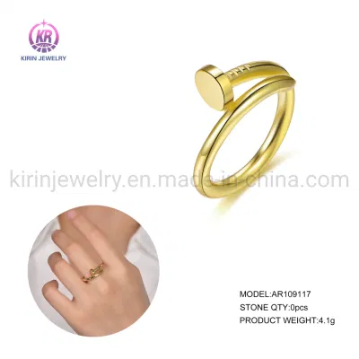  Anillos de joyería personalizada anillo fundido nunca 10k 14k oro amarillo 18k · Sólida de los hombres y mujeres de la boda anillos de banda