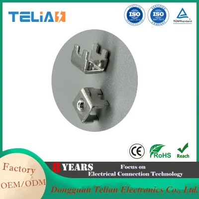  70Un cable de alta calidad Non-Insulated Primavera Ficha soldadura de latón estañado terminal PCB