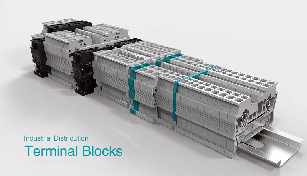 50mm2 Right Angle Terminal Block Phoenix UK50 Industrial Distribution Jut1-50t