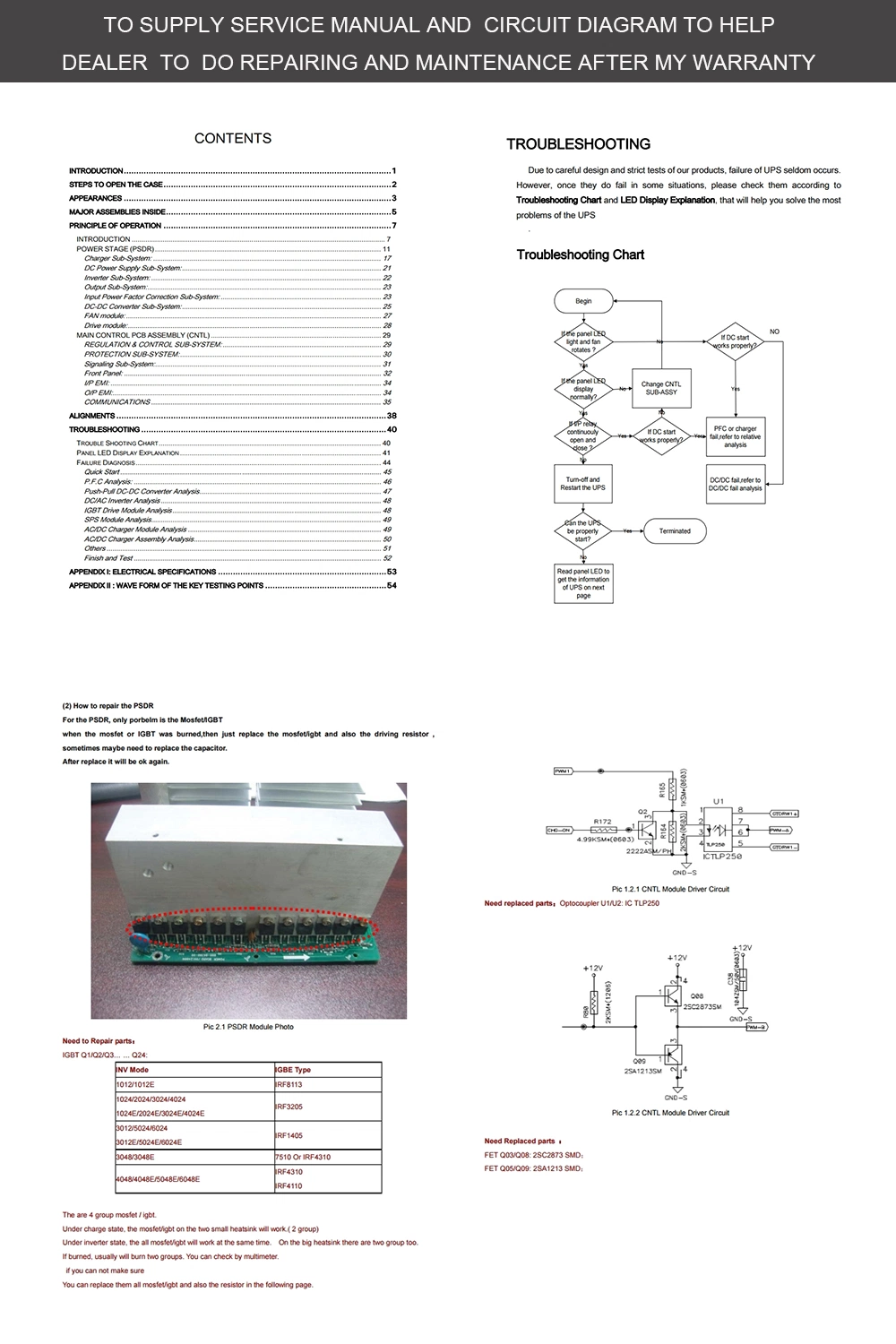 N-St Solar System Power Inverter with Battery