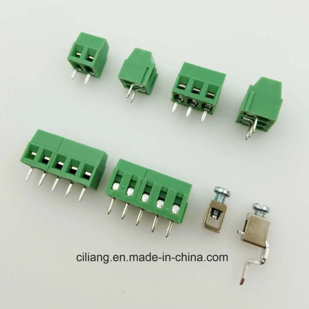 Screw Type PCB Terminal Blocks Cable Connector 3.50mm 3.50mm Pitch