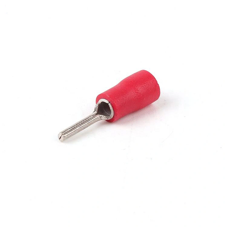 Hot Sale Pin-Shaped Pre-Insulating Terminal Type Ptv1.25 Red