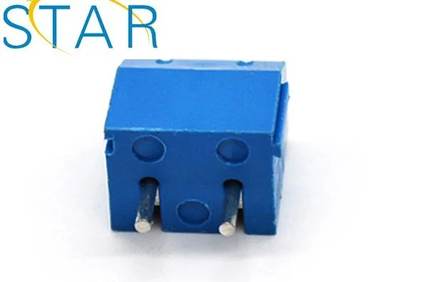 2 3 4 5 Pin 5.0mm Pitch Screw Mounting PCB Plastic Terminal Block