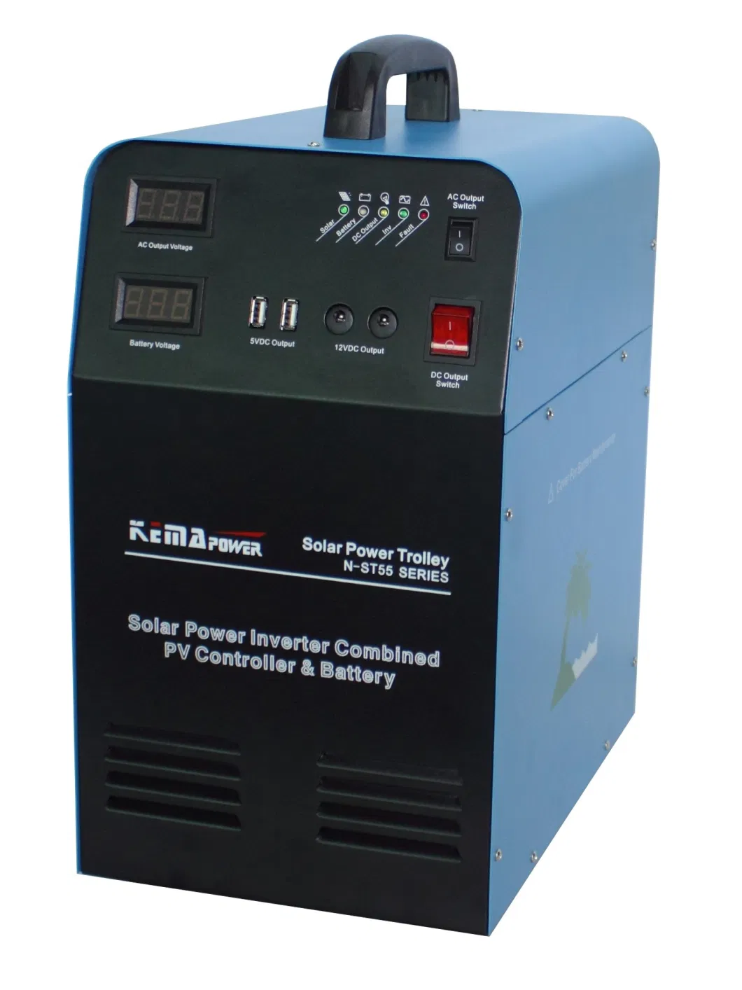 N-St Solar System Power Inverter with Battery