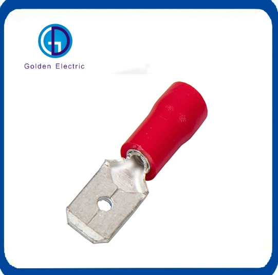 Insulated Male Disconnector Mdd1.25-250 Insulated Spade Terminal Disconnect Male Flange Terminals