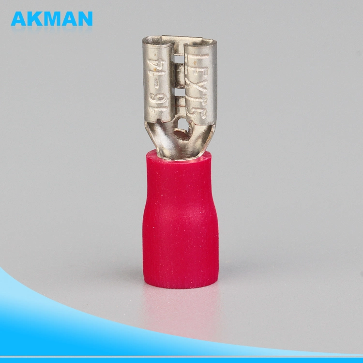 OEM Red Yellow Blue Pre-Insulated Spade Female Disconnect Crimp Cable Terminals