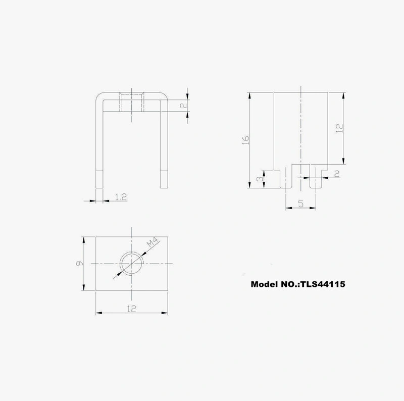 Telian Welding Tab Terminal M3 M4 Pure Copper Tinned Soldering Terminal Four Pin PCB Wire Connector Screw Terminal