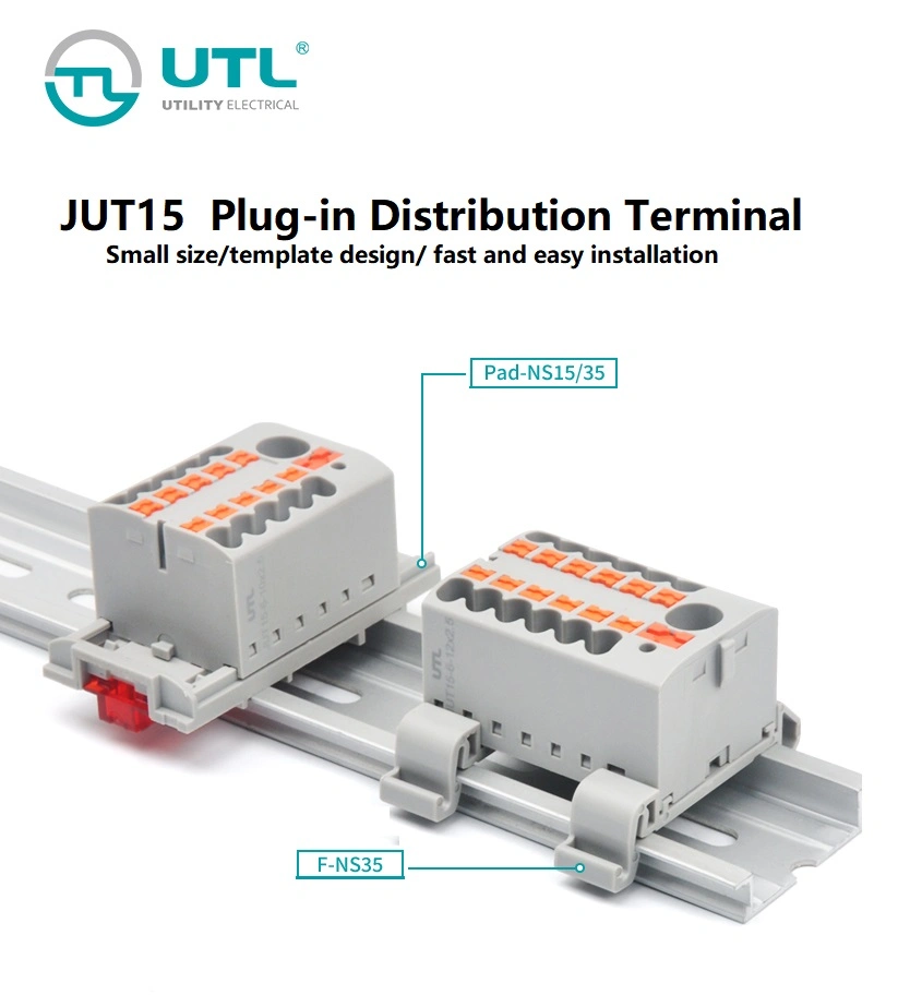 Industrial Distribution Terminal Narrow Electric Circuit Break 24A 690V