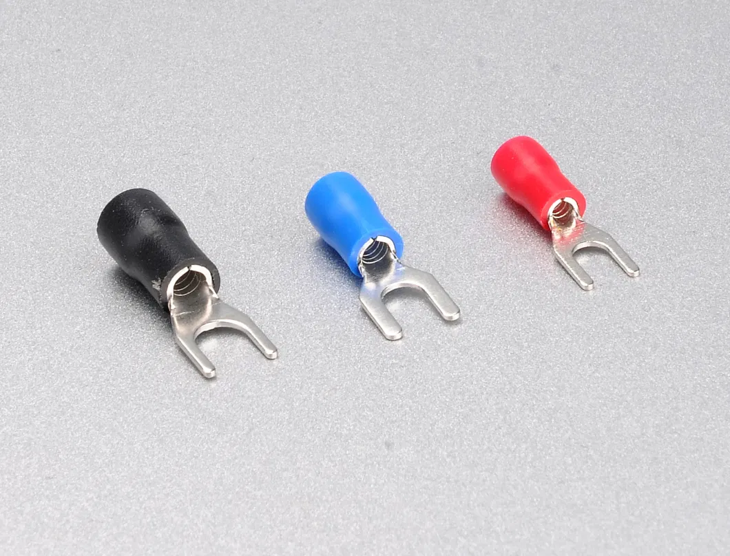 Insulated Spade Terminals Sv Red Blue Yellow China Professional Factory Supplier