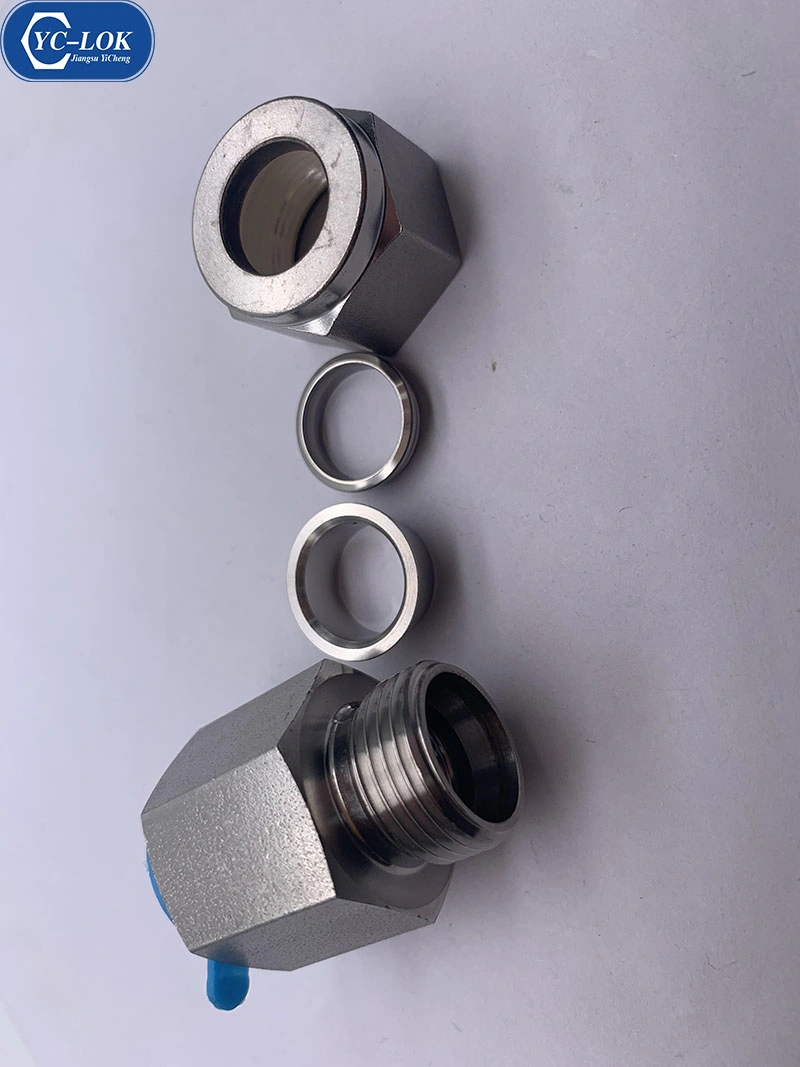 CF Female Connectors with Cutting Rings