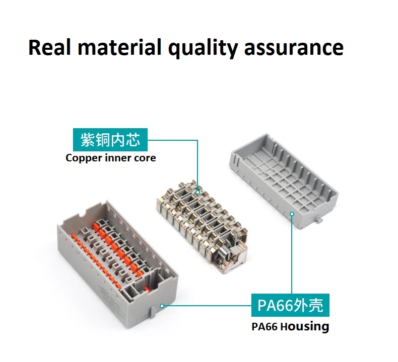 Industrial Distribution Terminal Narrow Electric Circuit Break 24A 690V