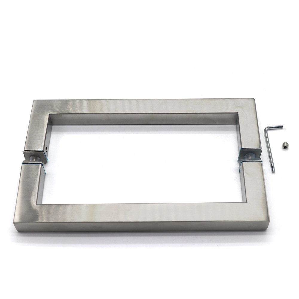 Square Shape Bathroom Glass Door Entrance Door Handle