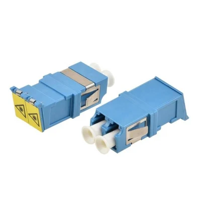 Optical Sc LC PC Upc APC Duplex Fiber Optic Adapter with Shutter