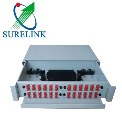  FTTH Outdoor ODF Equipment Rack Wall Mount ABS Plastic or Steel Fiber Optic Splice Tray Patch Panel 12port 24port 48port 96port