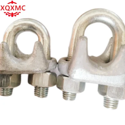 Heavy Duty Drop Forged JIS a Type Carbon Steel Wire Rope Clamps