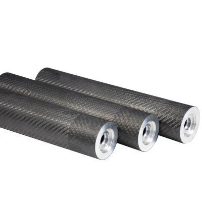  Strength 3K Screwed Thread Carbon Fiber Roller /Carbon Fiber Tube /Carbon Fiber Tube Connectors