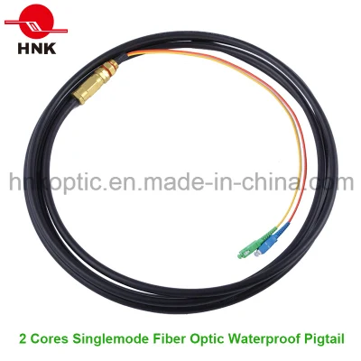 Outdoor Singlemode Multimode Fiber Optic Waterproof Pigtail