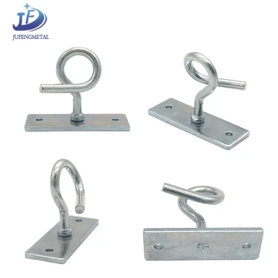  in Stock Fiber Optic Draw Durable Wall Hook Pole Bracket Spiral Hook