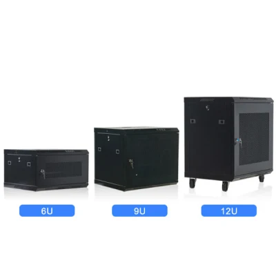  19-Inch 4u Data Ceter Network Cabinet for Optical Fiber Equipment, Communication Cables Telecommunications Equipment, and Switch Equipment CCTV System