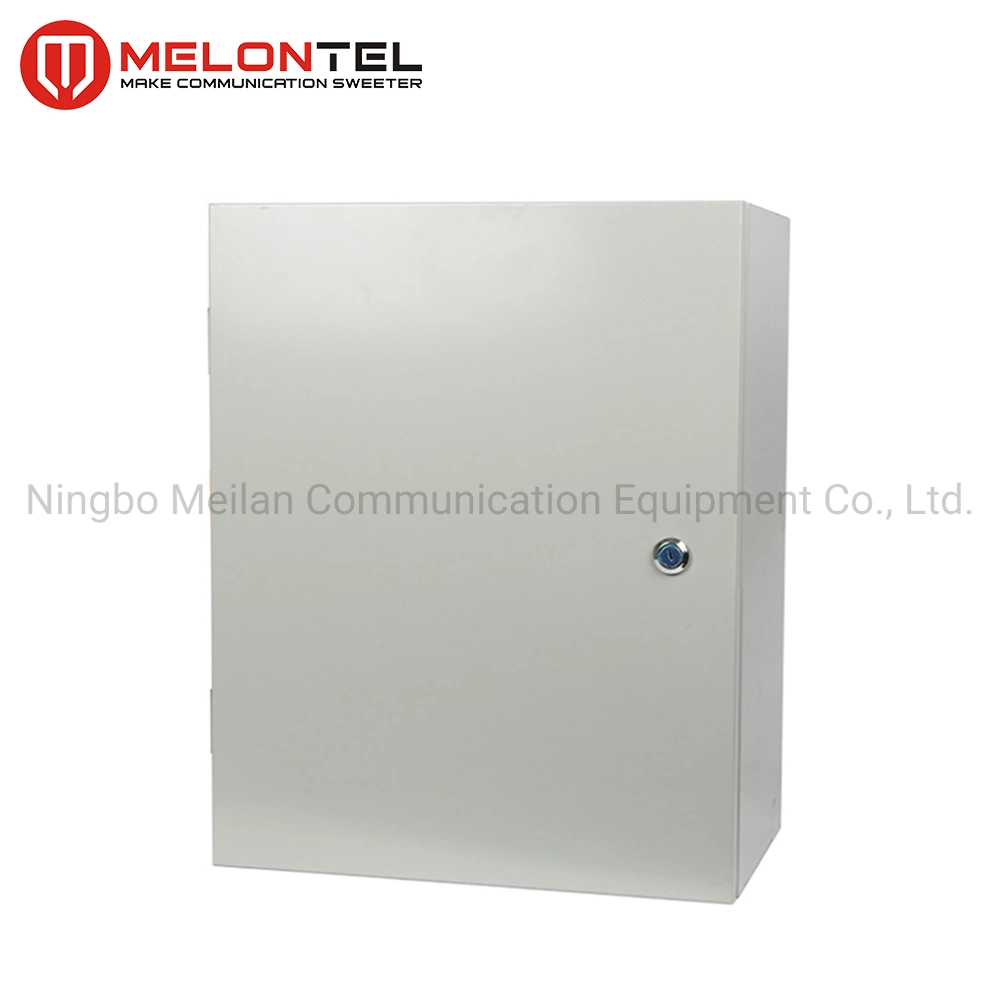 Fiber Optic 96 Core Fully Loaded Wall Mount Type Outdoor SPCC Telecom Cabinet