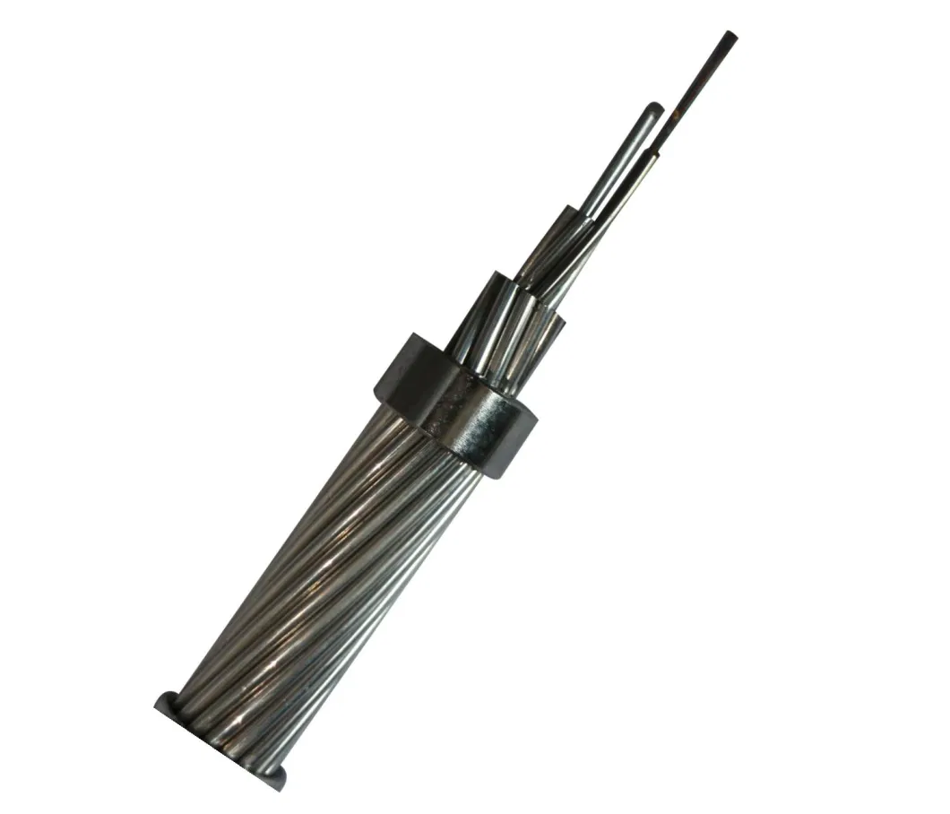 Aluminum Tube Singlemode G652D G655 Optical Fiber Cable Opgw