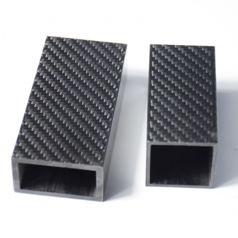 2 Way 3 Way 4 Way Carbon Fiber Square Tube Joints Carbon Fiber Tube Connectors