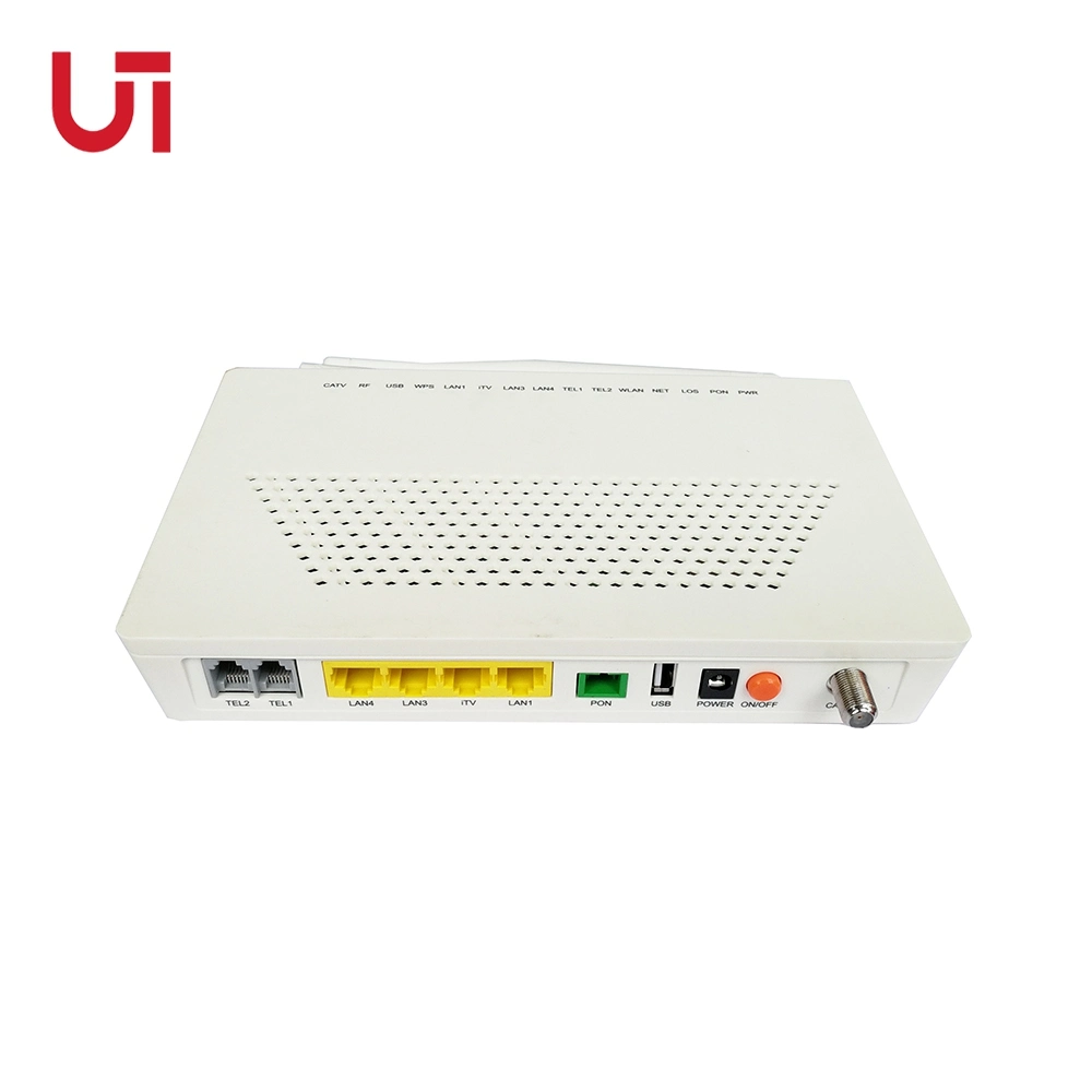 High Quality 4ge 2pots WiFi+CATV Gpon ONU for FTTH FTTB FTTX Network Gp4438