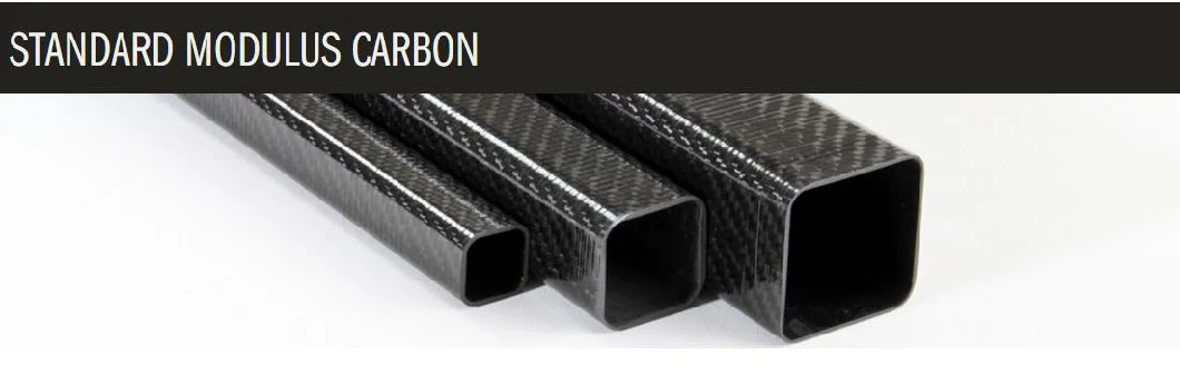 2 Way 3 Way 4 Way Carbon Fiber Square Tube Joints Carbon Fiber Tube Connectors