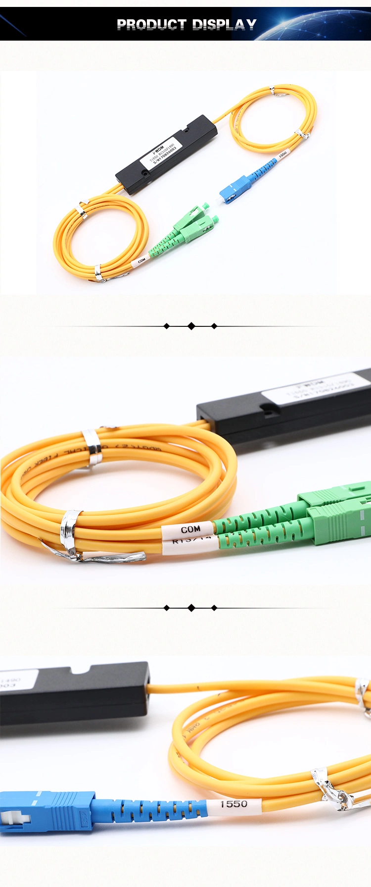 Optic Fiber Equipment Wdm/CWDM/DWDM/Fwdm Mux Demux Module