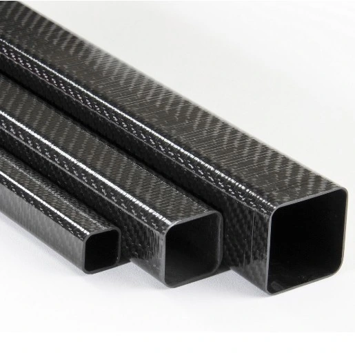 2 Way 3 Way 4 Way Carbon Fiber Square Tube Joints Carbon Fiber Tube Connectors