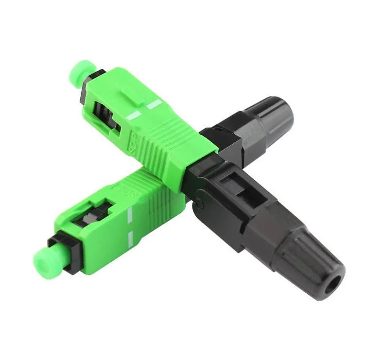 Wire Cable Sc/APC Fiber Optic Fast Connector Adapters Couplers