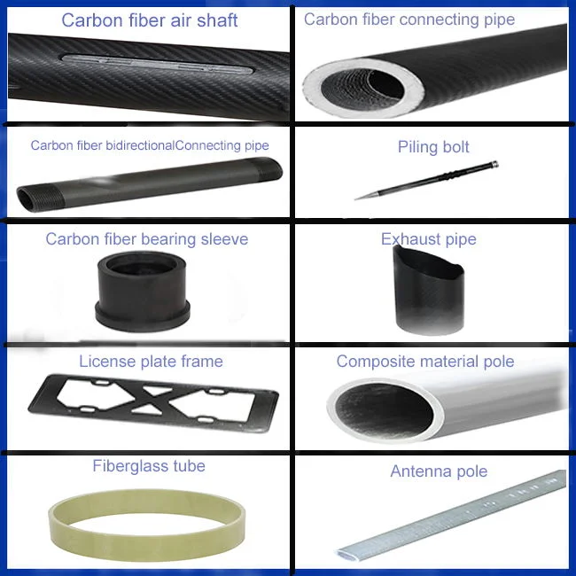 Carbon Fibre Tube/Carbon Fiber Connectors/Carbon Tubing with Good Quality