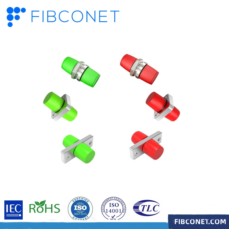 FTTH Fiber Coupler Adaptor FC to FC APC Sm Sx Fiber Optic Adapter Without Flange