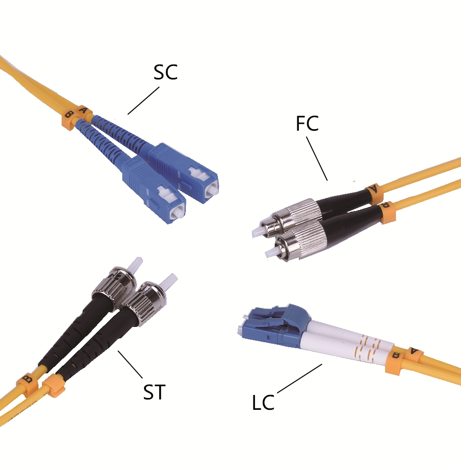 Fiber Optic Patch Cord Sc-St Upc Male Connector