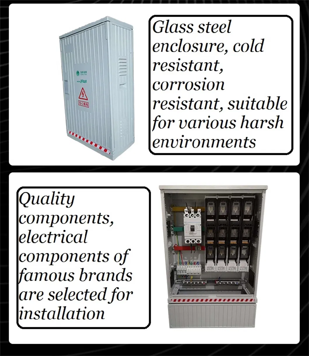 SMC 3800V 100-1000A Fiberglass Low-Voltage Intelligent Integrated Cable Distribution Box