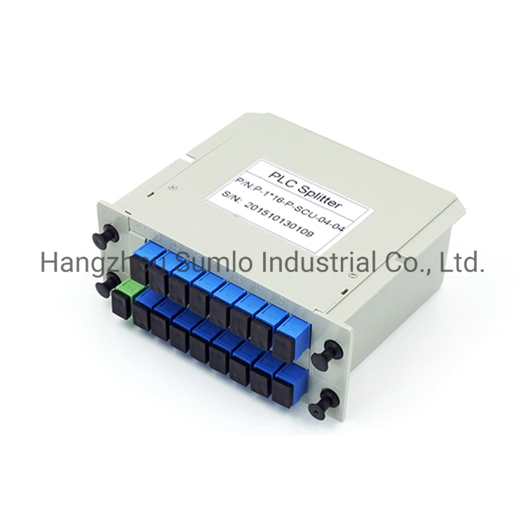 FTTH Optical Fiber 1X8 Micro Type PLC Splitter