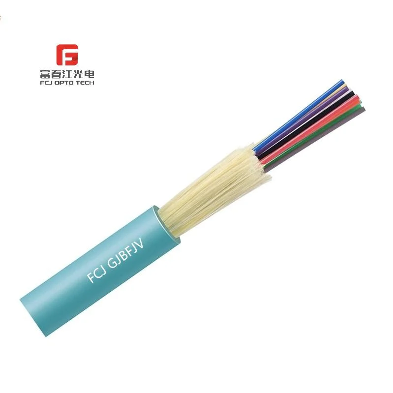 4, 6, 8, 12, 24, 36, 48 Core Multi-Fiber Breakout Cable Gjbfjv Sm/mm Optical Fiber PVC LSZH