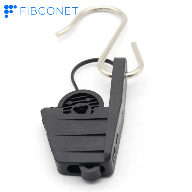 FTTH Flat Fish Plastic Nylon High Tension Strength Cable Fiber Optic Clamp