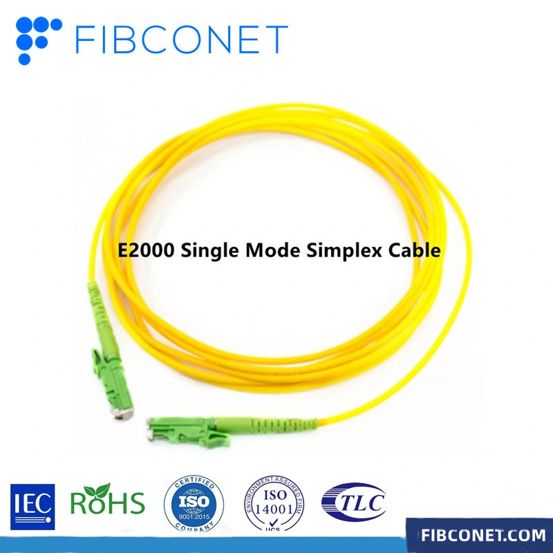 Sc/St/FC/LC/E2000/MPO/MTP Duplex Single Mode PC/Upc/APC Sm mm 0.9/1/3mm Waterproof Patch Cable Customized Fiber Optic Patch Cord