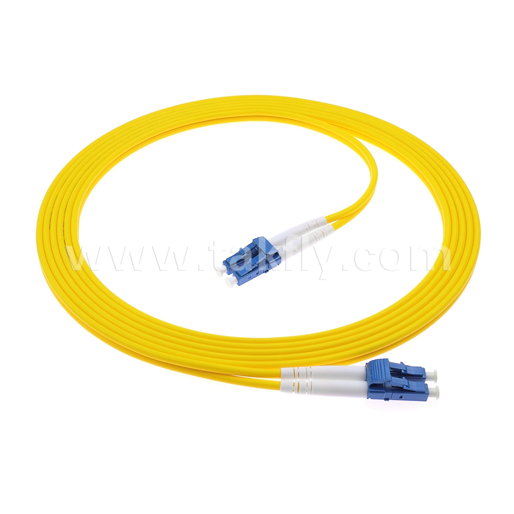 Sc APC Single Mode 3.0 mm Simple Patch Cable LC Sm OS2 Fiber Optic Jumper