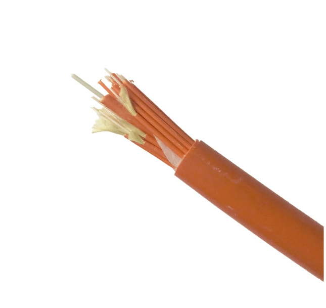 LSZH PVC Jacket Breakout Fiber Optic Cable Indoor Distribution Communication Cable