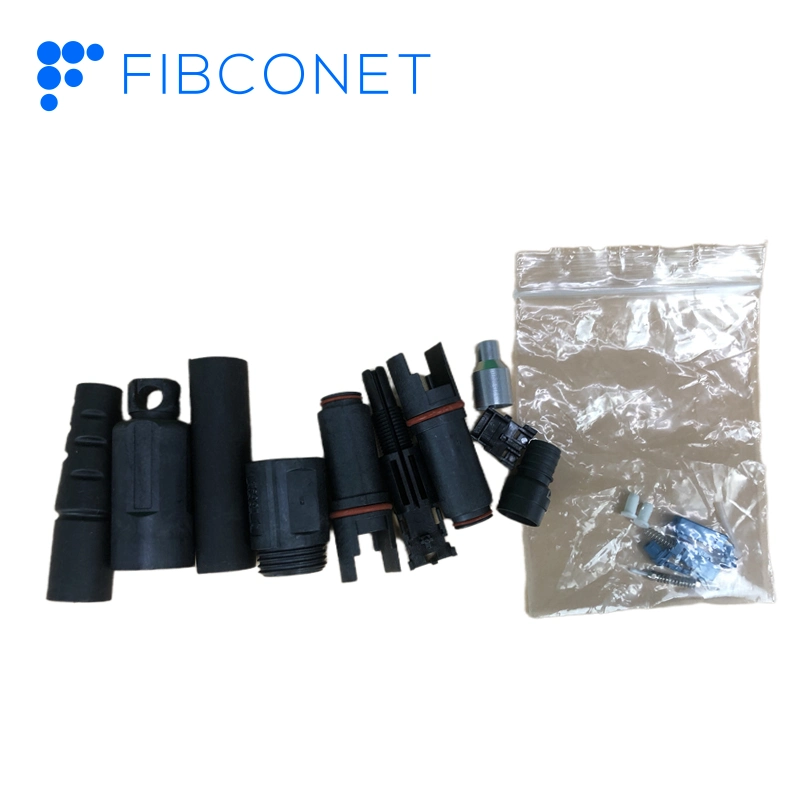 FTTH Optic-Dlc-Connector IP68 Fiber Optic/Optical Drop Cable Quick Waterproof Connector