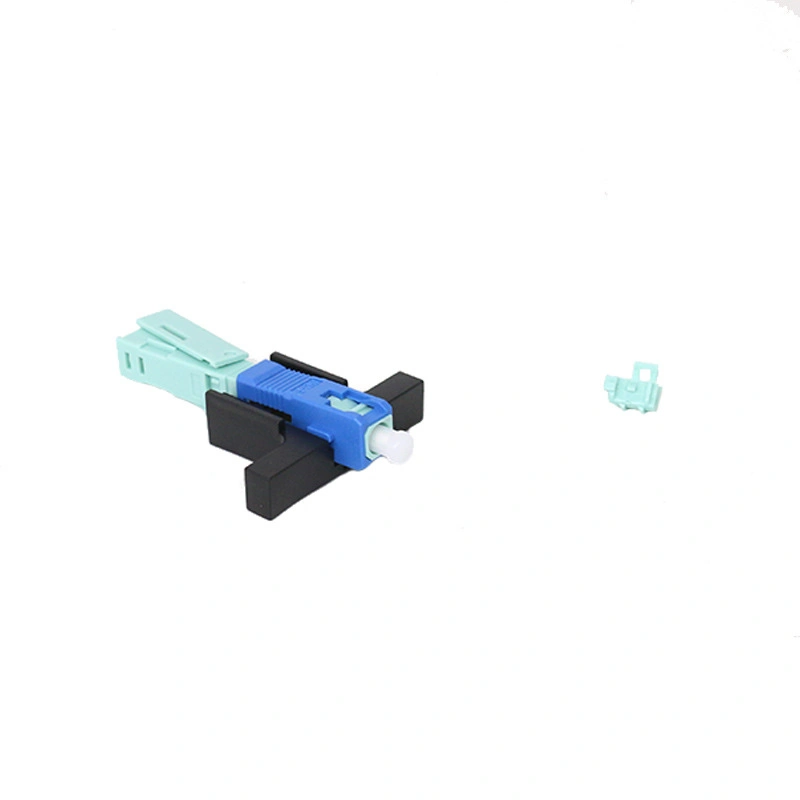 Fiber Optic SC APC UPC Quick Connector For FTTH Drop Cable