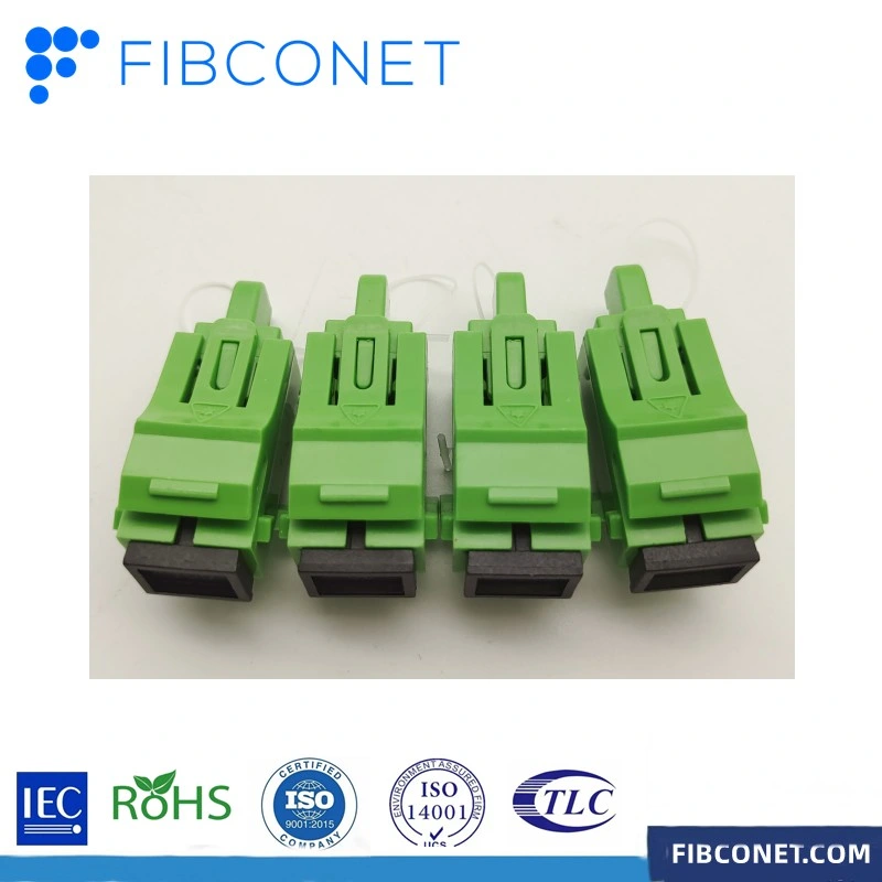 FTTH Optical Sc/APC New Connector Simplex/Duplex Mode Fiber Optic Adapter