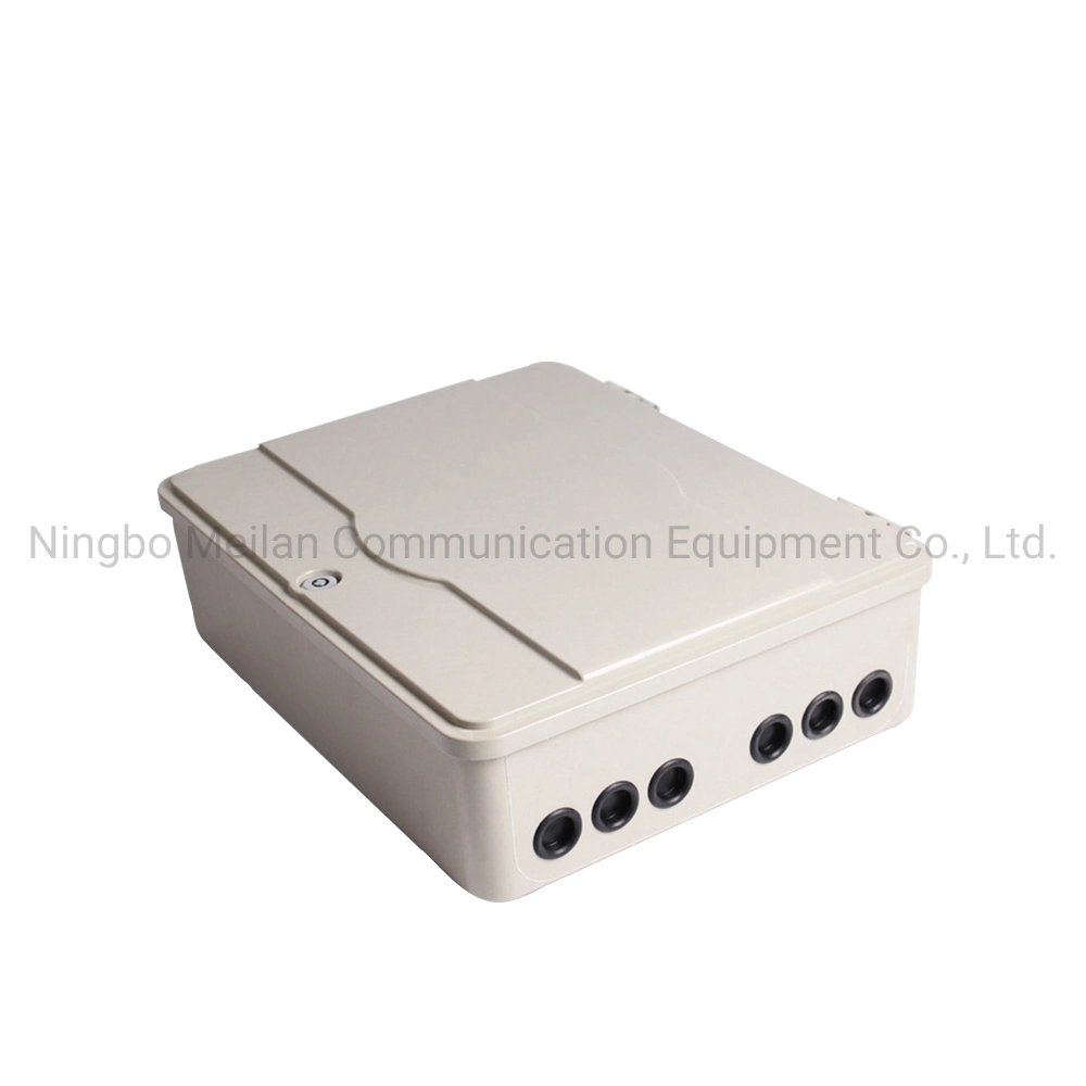 Outdoor ABS Plastic 72 Core Small FTTH Access Fiber Optic Junction Box